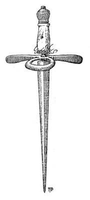 Fig. 1—Sir William
Walworth's Dagger,
Fishmongers' Hall, mccclxxxi.