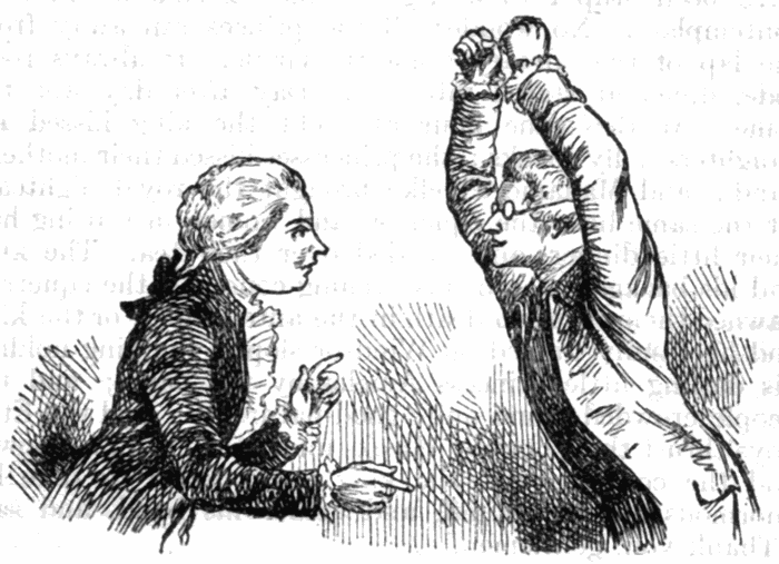 Mr. Pitt, Mr. Burke Illustration