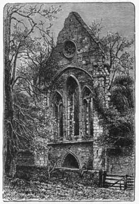 RUINS OF VALLE-CRUCIS ABBEY.