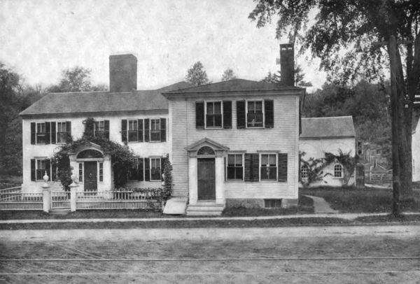 Plate LVII.—The Savory House, Groveland, Mass.