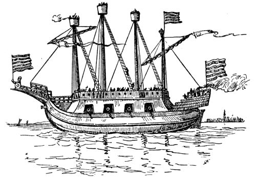 drawing ship