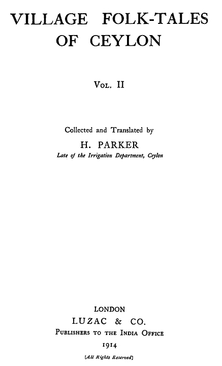 Original Title Page.