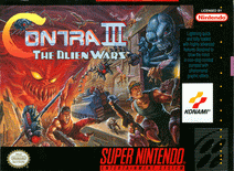 Contra III: The Alien Wars - box cover